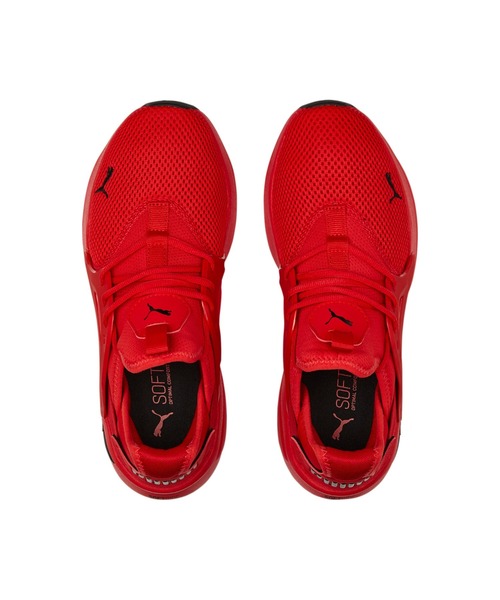 PUMA（プーマ）の「PUMA プーマ ユニセックス ソフトライド エンゾ エヴォ ランニングシューズ（スニーカー・メンズ・レッド/ブラック×グレー・22.0cm/22.5cm/23.0cm/23.5cm/24.0cm/24.5cm/25.0cm/25.5cm/26.0cm/26.5cm/27.0cm/27.5cm/28.0cm/28.5cm/29.0cm/29.5cm/30.0cm）」の15枚目の写真