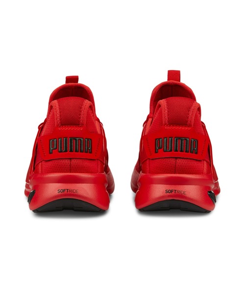 PUMA（プーマ）の「PUMA プーマ ユニセックス ソフトライド エンゾ エヴォ ランニングシューズ（スニーカー・メンズ・レッド/ブラック×グレー・22.0cm/22.5cm/23.0cm/23.5cm/24.0cm/24.5cm/25.0cm/25.5cm/26.0cm/26.5cm/27.0cm/27.5cm/28.0cm/28.5cm/29.0cm/29.5cm/30.0cm）」の6枚目の写真