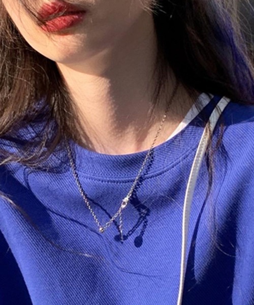 DAY CLOSET（デイ クローゼット）の「レディース オープンショルダーカットアウトスウェット（スウェット・レディース・ホワイト/ブルー/カーキブラウン・ONE SIZE）」の9枚目の写真