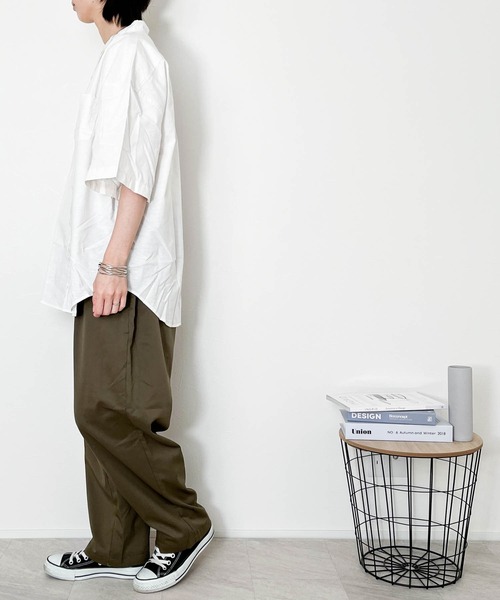 TRワイドテーパードパンツ（その他パンツ）｜Anytime Songs（エニータイムソングス）