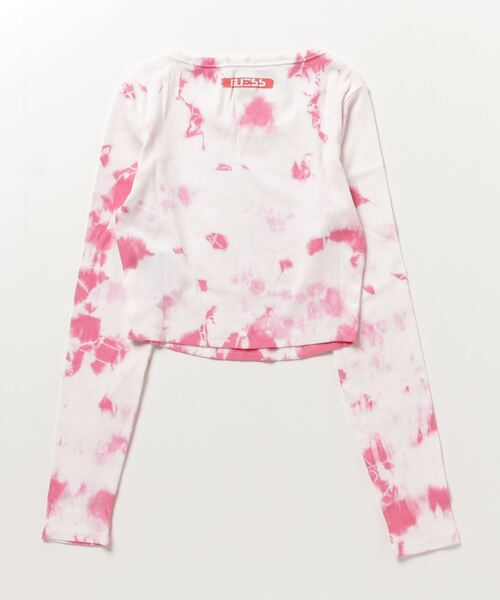 Guess（ゲス）の「GUESS X BRANDALISED(R) WITH GRAFFITI BY BANKSY L/S Bunny Rib Top（その他トップス・レディース・エメラルド/ピンク・X-SMALL/MEDIUM/SMALL）」の19枚目の写真