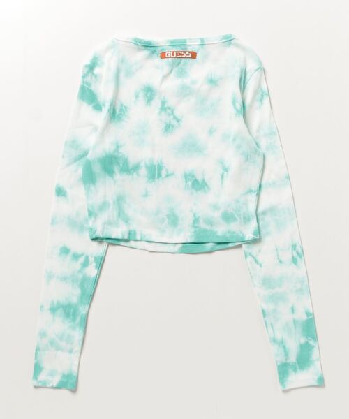Guess（ゲス）の「GUESS X BRANDALISED(R) WITH GRAFFITI BY BANKSY L/S Bunny Rib Top（その他トップス・レディース・エメラルド/ピンク・X-SMALL/MEDIUM/SMALL）」の21枚目の写真