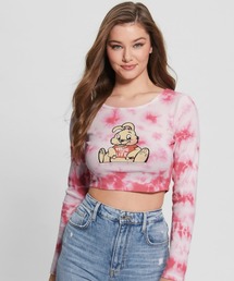 Guess | GUESS X BRANDALISED(R) WITH GRAFFITI BY BANKSY L/S Bunny Rib Top(その他トップス)