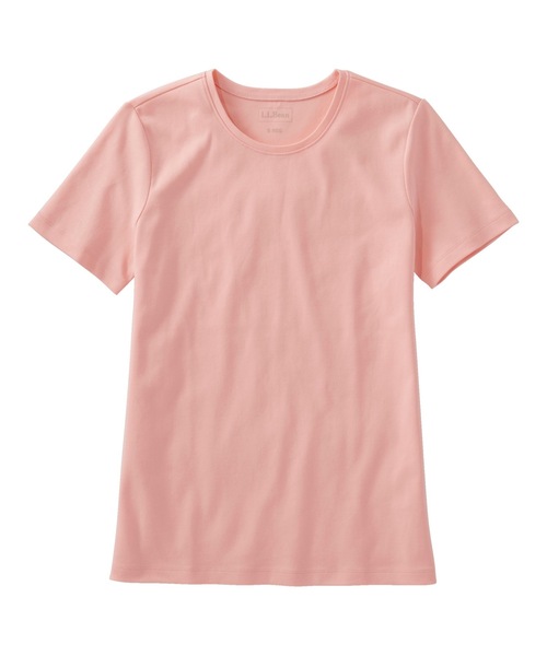 L.L.Bean(エルエルビーン)の「エル・エル・ビーン・ティ、半袖 クルーネック 米国フィット・レギュラー(Tシャツ/カットソー・レディース・ラベンダー/ホワイト/ピンク/ブルー/ブラック/ネイビー/パープル系・SMALL/MEDIUM/LARGE/X-SMALL)」の7枚目の写真