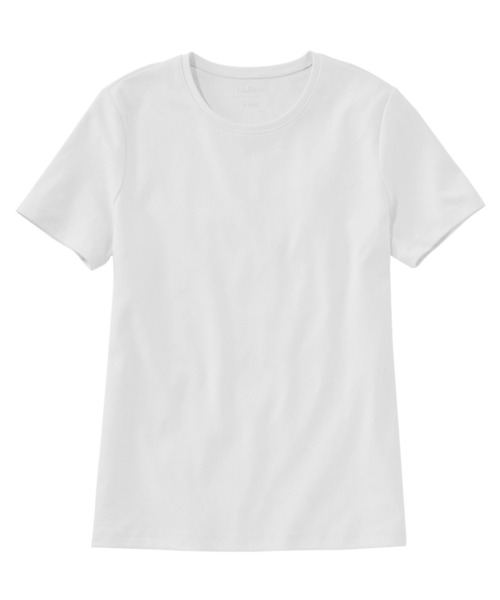 L.L.Bean(エルエルビーン)の「エル・エル・ビーン・ティ、半袖 クルーネック 米国フィット・レギュラー(Tシャツ/カットソー・レディース・ラベンダー/ホワイト/ピンク/ブルー/ブラック/ネイビー/パープル系・SMALL/MEDIUM/LARGE/X-SMALL)」の8枚目の写真
