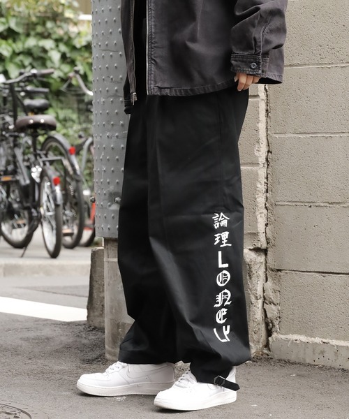 LONELY/論理（ロンリー）の「LONELY(論理)/ロンリー TOBI PANTS パンツ（スラックス・メンズ・ブラック・L/XL/M）」の16枚目の写真