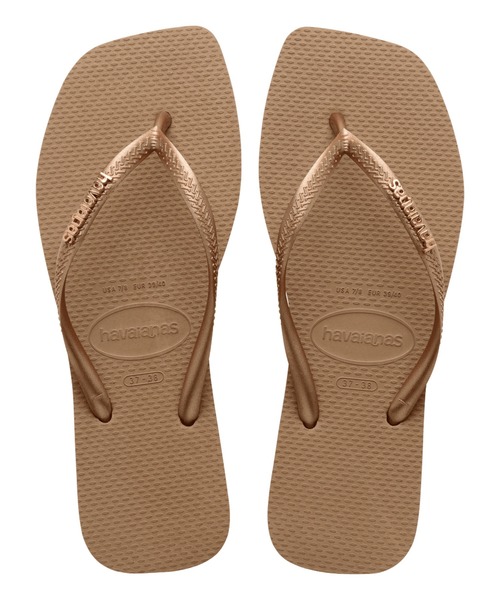 havaianas★ブロンズカラー☆ストラップ付き☆ビーチサンダル Amazon | Havaianas レディース Tバーサンダル、4.5 US US