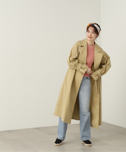 N.(N. Natural Beauty Basic)(エヌエヌナチュラルビューティーベーシック)の「◆レーヨンコットン混ビスチェ風ニット(ニット/セーター・レディース・オフホワイト/ブラック/ベージュ/グリーン/ピンク・MEDIUM)」の7枚目の写真