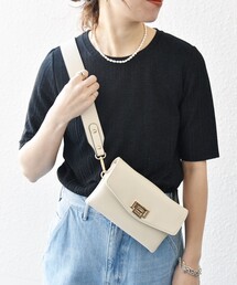 SHIPS any: ポシェット ワイド ショルダー バッグ