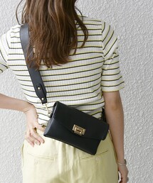 SHIPS any: ポシェット ワイド ショルダー バッグ