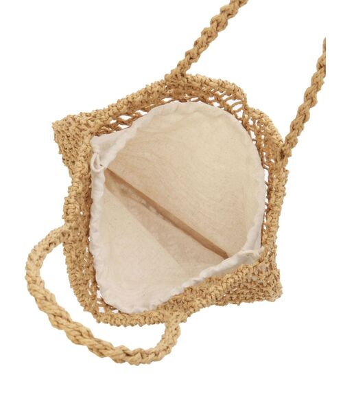 Ungrid(アングリッド)の「ペーパー編みハンドバッグ(ハンドバッグ・レディース・キャメル/オレンジ・FREE)」の15枚目の写真