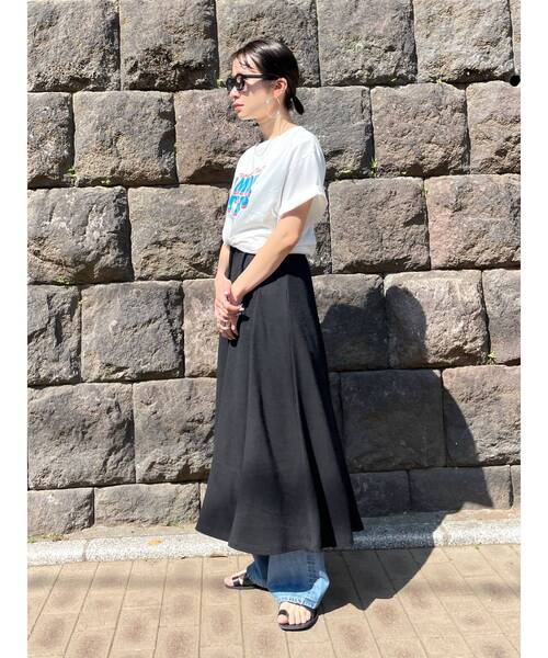 Ungrid(アングリッド)の「【WEB限定】ワッフルカットフレアワンピース(ワンピース・レディース・ブラック/ブルー/オフホワイト/ピンク・FREE)」の16枚目の写真