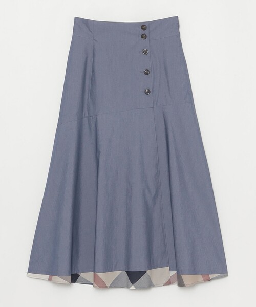 BLUE LABEL CRESTBRIDGE フレアスカート 38✨新品タグ有り BLUE LABEL CRESTBRIDGE（ブルーレーベルクレストブリッジ）の