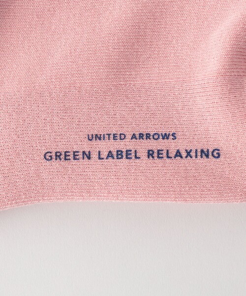 green label relaxing(グリーンレーベルリラクシング)の「GLR ルーズ ソックス(ソックス/靴下・メンズ・グレー/ホワイト/ベージュ/ダークグレー/ネイビー/ピンク/ライム/オレンジ/パープル/ダークブラウン・FREE)」の22枚目の写真