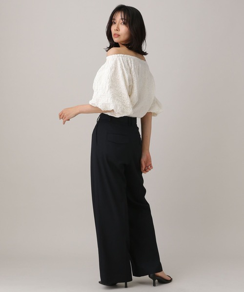 BARNYARDSTORM(バンヤードストーム)の「アシメトラウザーパンツ(その他パンツ・レディース・グレー/ベージュ/ネイビー・0/1)」の16枚目の写真