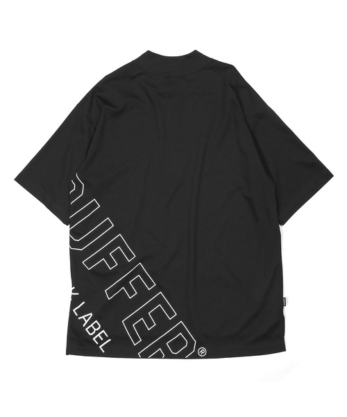 新品☞夏物値下！セントアンドリュース　 モックネック⚫︎華やかな　半袖　黒　　S 新品☞夏物値下！セントアンドリュース モックネック⚫︎華やか