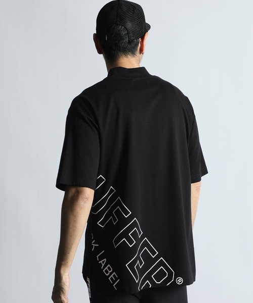 新品 FR2GOLF 表参道 限定 ペイズリー モックネック Tシャツ L 黒 新品 FR2GOLF 表参道 限定 ペイズリー モックネック Tシャツ L 黒 新品