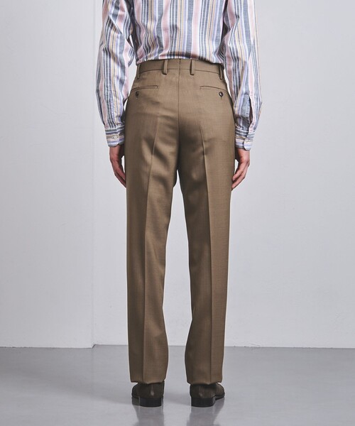 UNITED ARROWS(ユナイテッドアローズ)の「1プリーツ テーパード パンツ(その他パンツ・メンズ・モカ/ブラック・46/48/50/44)」の5枚目の写真
