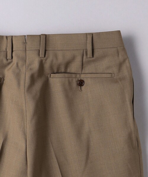 UNITED ARROWS(ユナイテッドアローズ)の「1プリーツ テーパード パンツ(その他パンツ・メンズ・モカ/ブラック・46/48/50/44)」の14枚目の写真