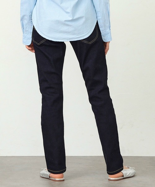 Lee（リー）の「Lee/リー【100-150cm】キッズ BASIC ストレッチスキニーデニムパンツ（デニムパンツ・キッズ・ダークインディゴブルー/インディゴブルー/ブルー/ブラック系その他/ブラック系その他2・140/120/150/130/100/110）」の13枚目の写真