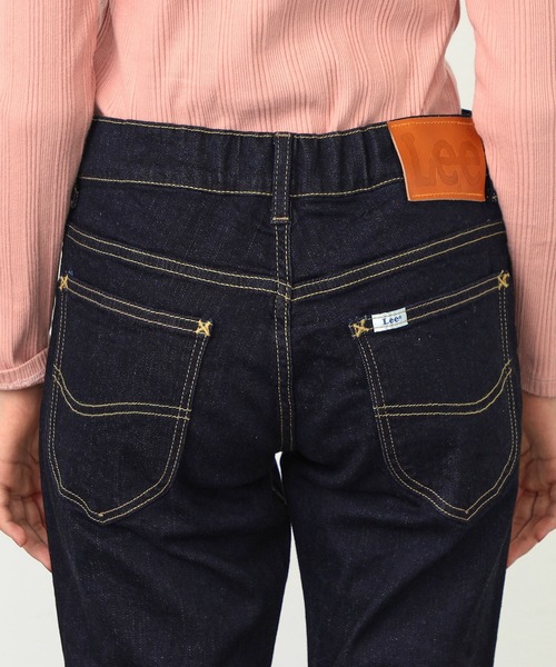 Lee（リー）の「Lee/リー【100-150cm】キッズ BASIC ストレッチスキニーデニムパンツ（デニムパンツ・キッズ・ダークインディゴブルー/インディゴブルー/ブルー/ブラック系その他/ブラック系その他2・140/120/150/130/100/110）」の11枚目の写真