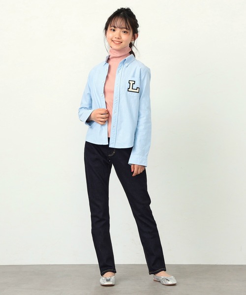 Lee（リー）の「Lee/リー【100-150cm】キッズ BASIC ストレッチスキニーデニムパンツ（デニムパンツ・キッズ・ダークインディゴブルー/インディゴブルー/ブルー/ブラック系その他/ブラック系その他2・140/120/150/130/100/110）」の14枚目の写真