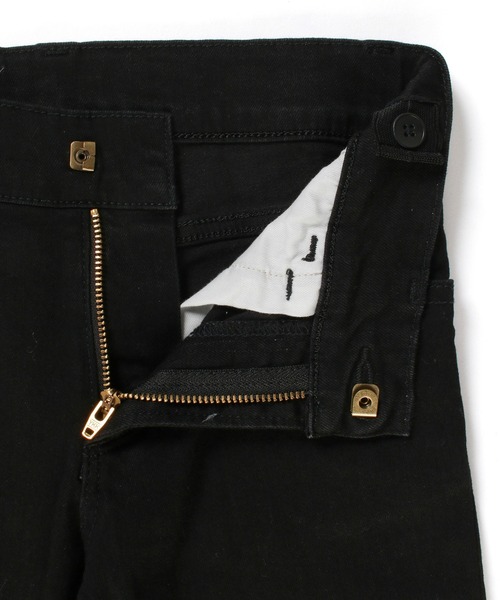 Lee（リー）の「Lee/リー【100-150cm】キッズ BASIC ストレッチスキニーデニムパンツ（デニムパンツ・キッズ・ダークインディゴブルー/インディゴブルー/ブルー/ブラック系その他/ブラック系その他2・140/120/150/130/100/110）」の21枚目の写真