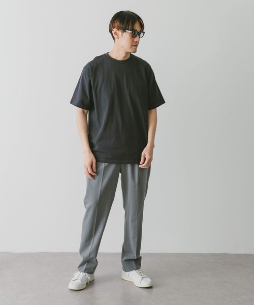 URBAN RESEARCH DOORS（アーバンリサーチドアーズ）の「『接触冷感』クールタッチプレーティングTシャツ（Tシャツ/カットソー・メンズ・ホワイト/チャコールグレー/ブラック/ブルー・MEDIUM/LARGE）」の21枚目の写真