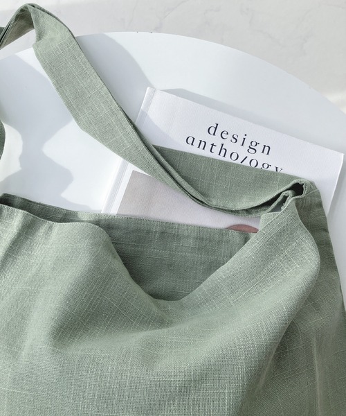 AS KNOW AS plus（アズノゥアズプラス）の「ワンハンドルショルダーバッグ（ショルダーバッグ・レディース・チャコールグレー/ピンク/ライトグリーン/ベージュ・FREE）」の10枚目の写真