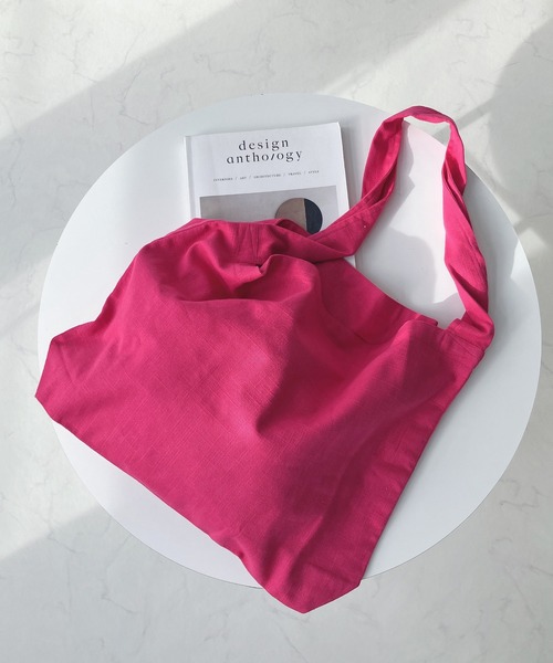 AS KNOW AS plus（アズノゥアズプラス）の「ワンハンドルショルダーバッグ（ショルダーバッグ・レディース・チャコールグレー/ピンク/ライトグリーン/ベージュ・FREE）」の18枚目の写真