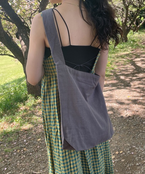 AS KNOW AS plus（アズノゥアズプラス）の「ワンハンドルショルダーバッグ（ショルダーバッグ・レディース・チャコールグレー/ピンク/ライトグリーン/ベージュ・FREE）」の22枚目の写真