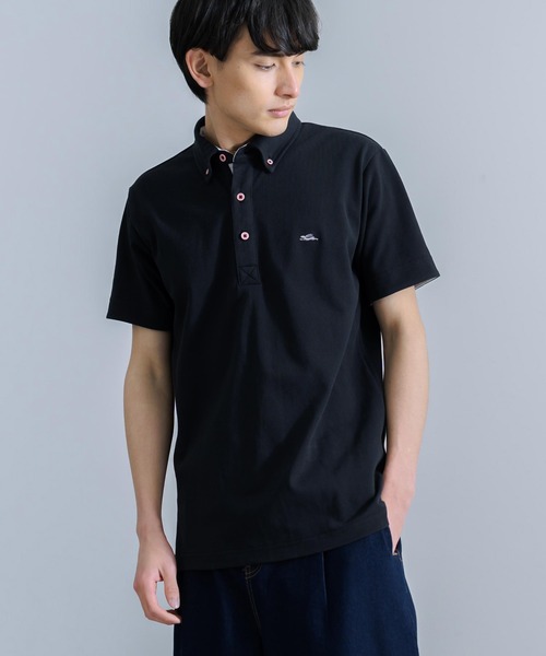 KRIFF MAYER（クリフメイヤー）の「KRIFF MAYER クリフメイヤー オールデイズ冷感 鹿の子 半袖ポロシャツ（ポロシャツ・メンズ・オフホワイト/グレー/ブラック/ネイビー/レンガ/ライトグリーン・XL/M/L）」の11枚目の写真