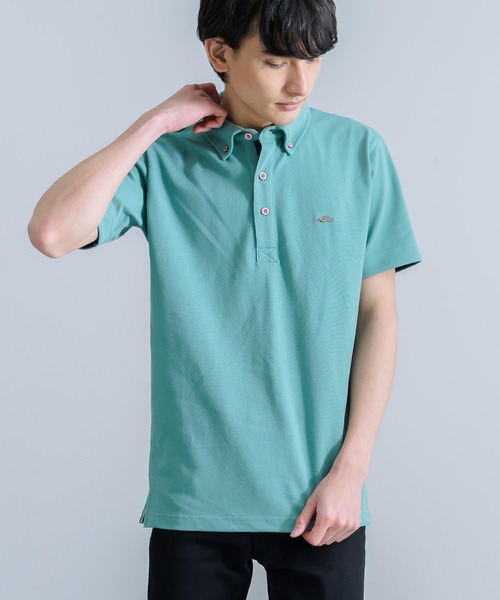 KRIFF MAYER（クリフメイヤー）の「KRIFF MAYER クリフメイヤー オールデイズ冷感 鹿の子 半袖ポロシャツ（ポロシャツ・メンズ・オフホワイト/グレー/ブラック/ネイビー/レンガ/ライトグリーン・XL/M/L）」の19枚目の写真