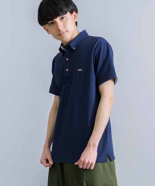 KRIFF MAYER（クリフメイヤー）の「KRIFF MAYER クリフメイヤー オールデイズ冷感 鹿の子 半袖ポロシャツ（ポロシャツ・メンズ・オフホワイト/グレー/ブラック/ネイビー/レンガ/ライトグリーン・XL/M/L）」の22枚目の写真