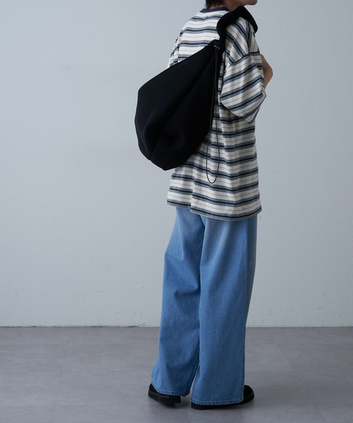 COLONY 2139（コロニートゥーワンスリーナイン）の「ワイドストレートデニム（デニムパンツ・メンズ・ブラック/ブルー/ブルー系その他・MEDIUM/LARGE）」の7枚目の写真