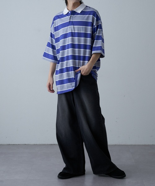 COLONY 2139（コロニートゥーワンスリーナイン）の「ワイドストレートデニム（デニムパンツ・メンズ・ブラック/ブルー/ブルー系その他・MEDIUM/LARGE）」の18枚目の写真