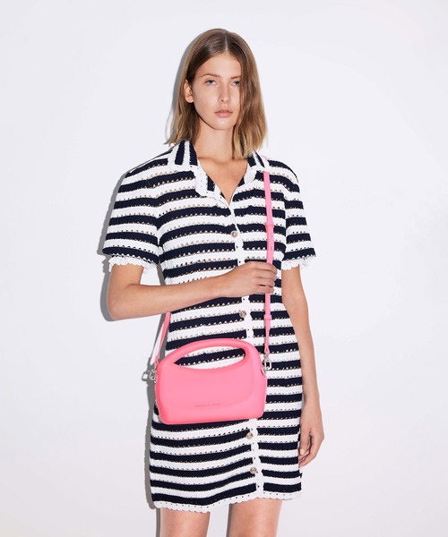 【セール】コクーン トップハンドルバッグ（ハンドバッグ）｜CHARLES & KEITH（チャールズ & キース）