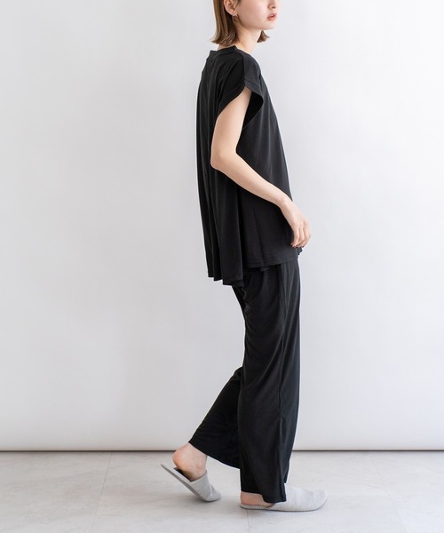 VitaFelice(ヴィータフェリーチェ)の「【セットアイテム】クールタッチブラウス&パンツ セット(セットアップ・レディース・ブラック/ブラウン系その他/ブルー系その他・MEDIUM/LARGE)」の21枚目の写真