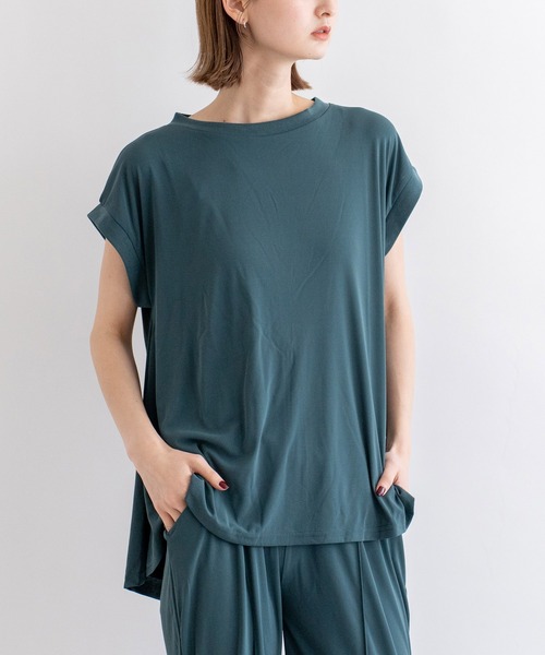 VitaFelice(ヴィータフェリーチェ)の「【セットアイテム】クールタッチブラウス&パンツ セット(セットアップ・レディース・ブラック/ブラウン系その他/ブルー系その他・MEDIUM/LARGE)」の19枚目の写真