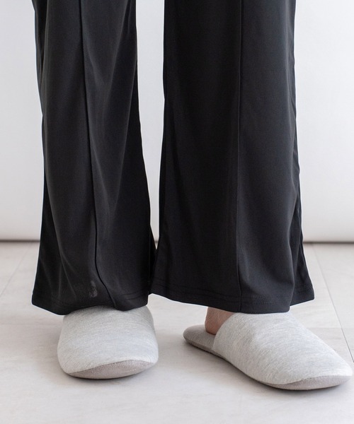 VitaFelice(ヴィータフェリーチェ)の「【セットアイテム】クールタッチブラウス&パンツ セット(セットアップ・レディース・ブラック/ブラウン系その他/ブルー系その他・MEDIUM/LARGE)」の10枚目の写真