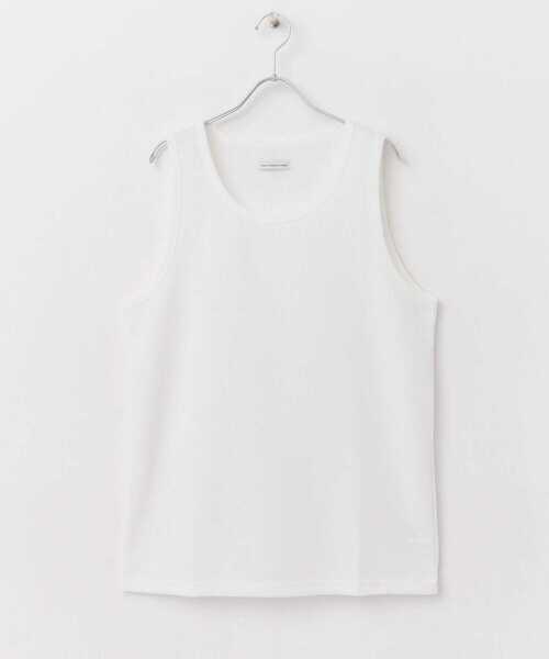 URBAN RESEARCH DOORS（アーバンリサーチドアーズ）の「『吸水速乾』ドライワッフルタンクトップ（タンクトップ・メンズ・グレー/ブラック/ホワイト・MEDIUM/LARGE）」の4枚目の写真