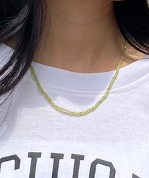 ｔｏｌｅｎｅ | 2023SS　カラービーズネックレス(ネックレス)