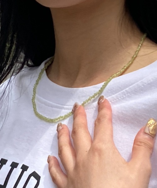 ｔｏｌｅｎｅ（トレネ）の「2023SS　カラービーズネックレス（ネックレス・レディース・ピンク/オレンジ/グリーン/ライトブルー/パープル・ONE SIZE）」の8枚目の写真