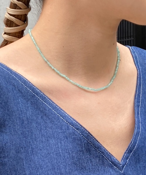 ｔｏｌｅｎｅ（トレネ）の「2023SS　カラービーズネックレス（ネックレス・レディース・ピンク/オレンジ/グリーン/ライトブルー/パープル・ONE SIZE）」の15枚目の写真