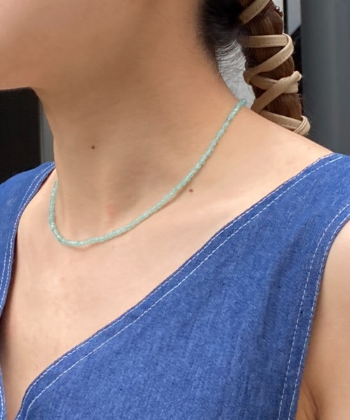 ｔｏｌｅｎｅ（トレネ）の「2023SS　カラービーズネックレス（ネックレス・レディース・ピンク/オレンジ/グリーン/ライトブルー/パープル・ONE SIZE）」の11枚目の写真