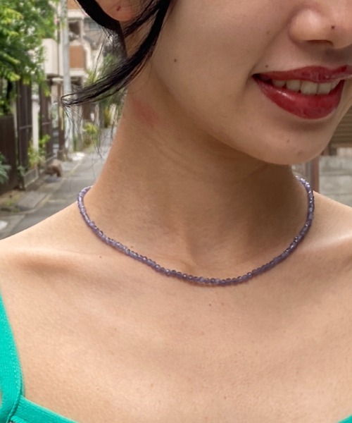 ｔｏｌｅｎｅ（トレネ）の「2023SS　カラービーズネックレス（ネックレス・レディース・ピンク/オレンジ/グリーン/ライトブルー/パープル・ONE SIZE）」の10枚目の写真