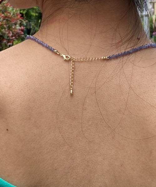 ｔｏｌｅｎｅ（トレネ）の「2023SS　カラービーズネックレス（ネックレス・レディース・ピンク/オレンジ/グリーン/ライトブルー/パープル・ONE SIZE）」の7枚目の写真