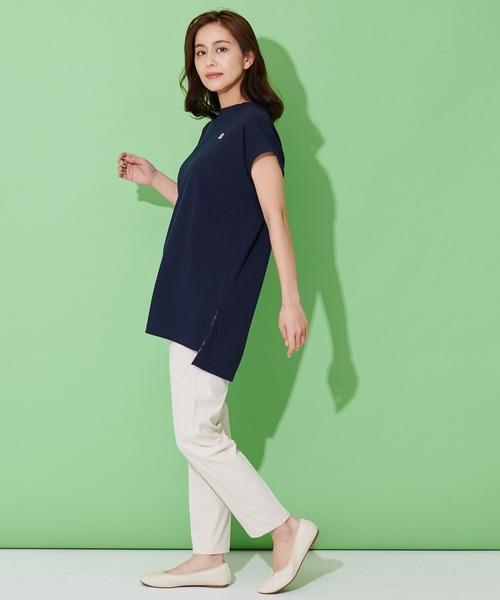 Arnold Palmer(アーノルドパーマー)の「USAコットン フレンチスリーブ チュニック(チュニック・レディース・ホワイト/ネイビー/ブラウン・L/S/M)」の19枚目の写真