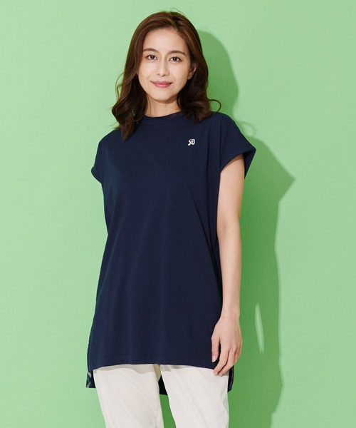 Arnold Palmer(アーノルドパーマー)の「USAコットン フレンチスリーブ チュニック(チュニック・レディース・ホワイト/ネイビー/ブラウン・L/S/M)」の17枚目の写真