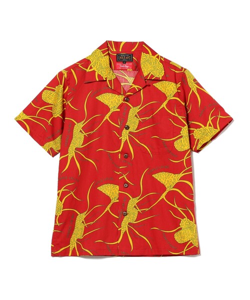 BEAMS PLUS（ビームスプラス）の「DALE HOPE × BEAMS PLUS / 別注 Short Sleeve Aloha Shirt Papale Lau Niu（シャツ/ブラウス・メンズ・レッド/ブルー・SMALL/MEDIUM/LARGE/X-LARGE）」の20枚目の写真